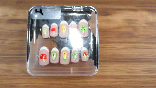 Effortless press - on nails french tip - Tula Rose