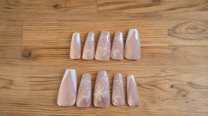 Effortless press - on nails pink 006 - Tula Rose