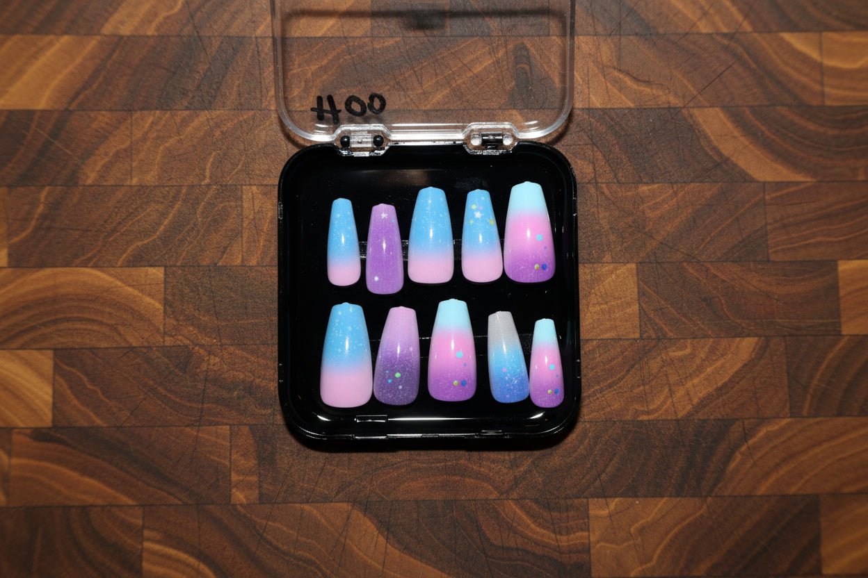 Light Blue - Purple - Tula Rose