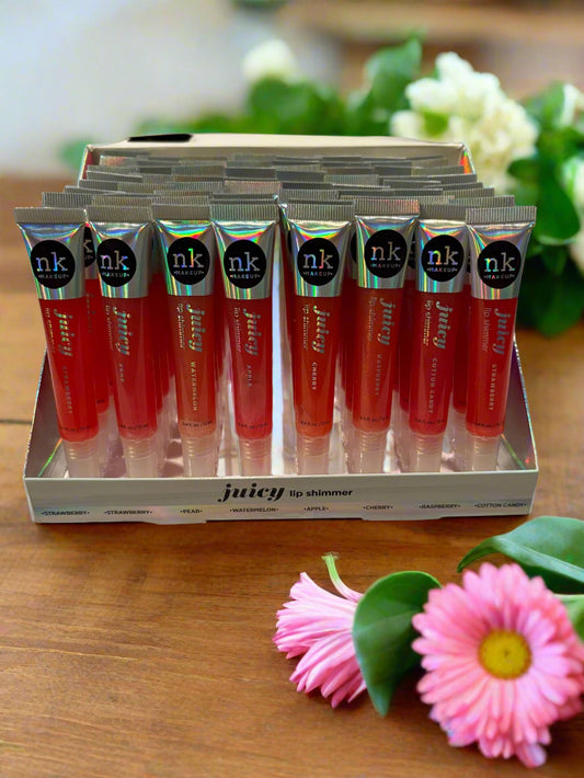 NK juicy lip shimmer gloss - Tula Rose
